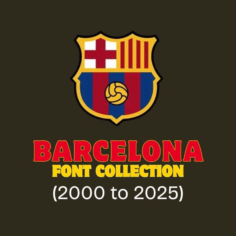 Barcelona Font Collection (2000 to 2025)
