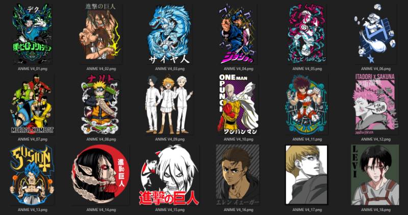 ANIME PACK 1 | Amazing