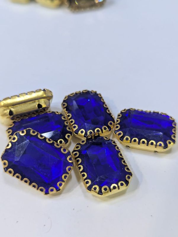 Blue Rectangle 25-100 Pcs