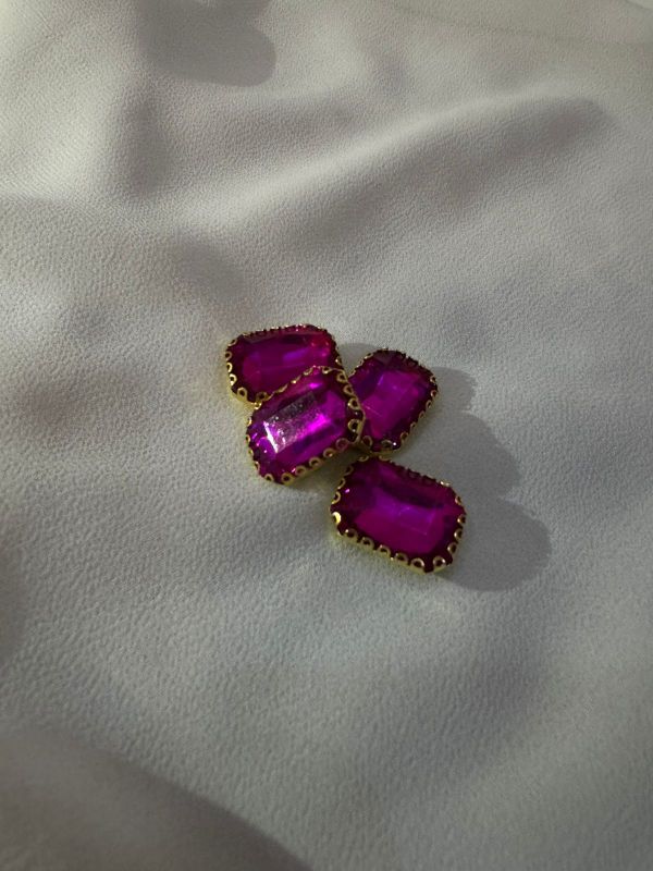 Hot Pink Rectangle 25-100 Pcs