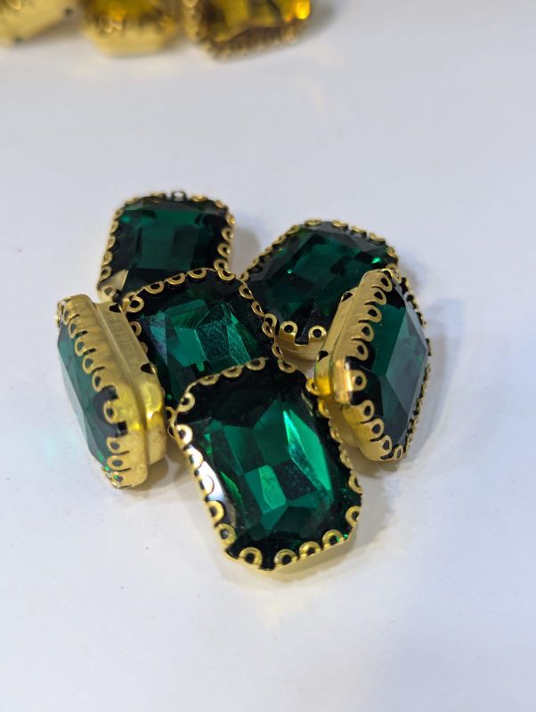 Green Rectangle 25-100 Pcs