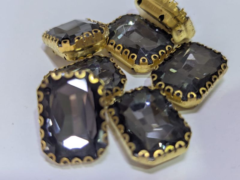 Grey Rectangle 25-100 Pcs