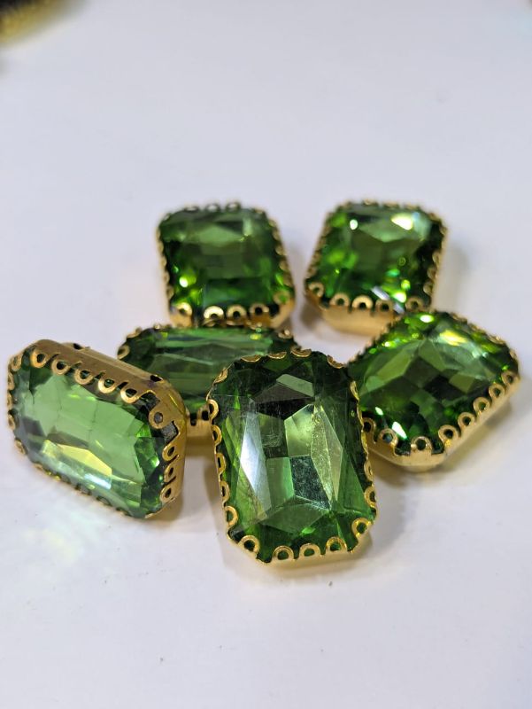 Light Green Rectangle 25-100 Pcs