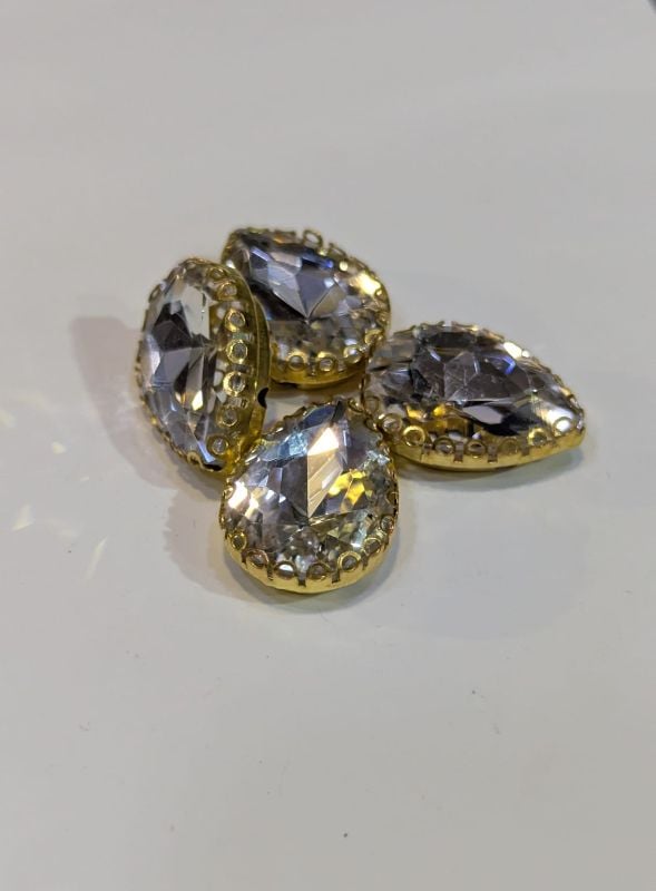 13x18 Drop Golden Base 50-100Pcs