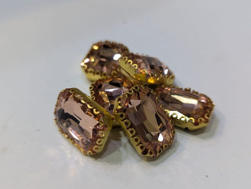 Peach Rectangle 25-100 Pcs