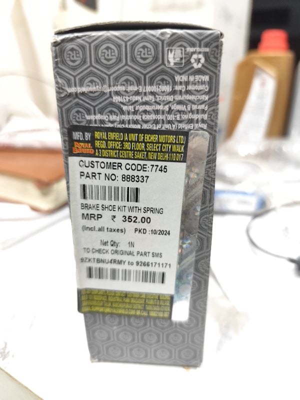 Royal Enfield Brake Shoe For Classic 350