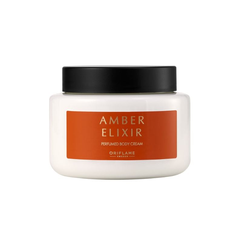AMBER ELIXIR Perfume body cream