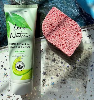 Purifying 2-in-1 Mask & Scrub with Organic Tea Tree