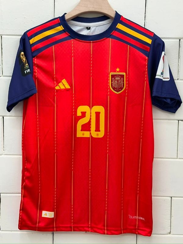 WORLD CUP HALFSLEEV
SPAIN HOME EMBROIDERY 2026
PLAYER-PEDRI2️⃣0️⃣✨