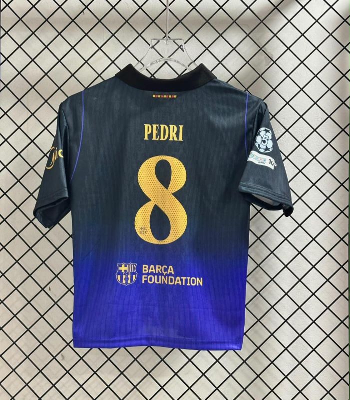FIVESLEEV COLLER V KID BARCA SECOND  KIT 26-27 PLAYER- PEDRI 8🔥