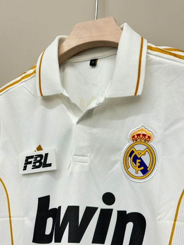 COLLAR BUTTON EMBROIDERY MASTER COPY REAL MADRID RETRO KIT 💫 RONALDO 7️⃣⚡
