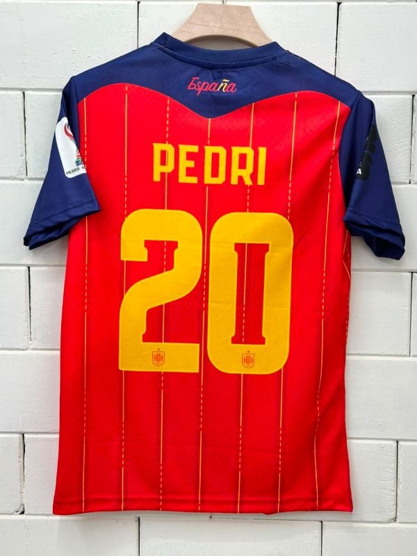 WORLD CUP HALFSLEEV
SPAIN HOME EMBROIDERY 2026
PLAYER-PEDRI2️⃣0️⃣✨