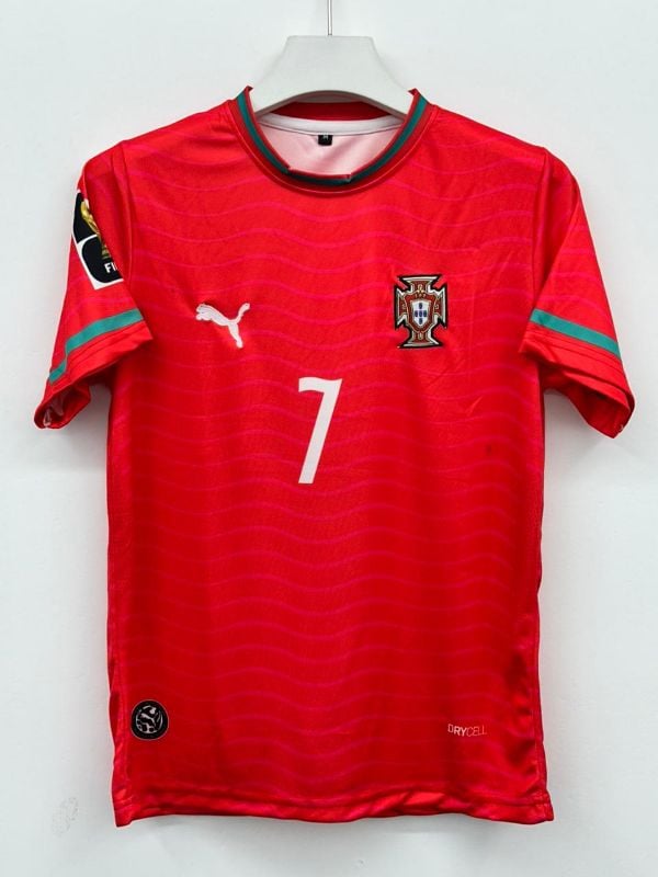WORLD CUP HALFSLEEV
PORTUGAL HOME EMBROIDERY 2026
PLAYER-CR7✨