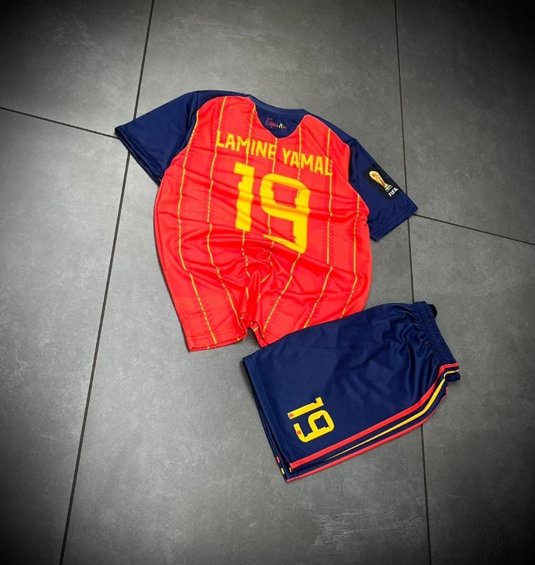 SPAIN HOME SET 
WORLDCUP 2026
LAMINE YAMAL1️⃣9️⃣✨