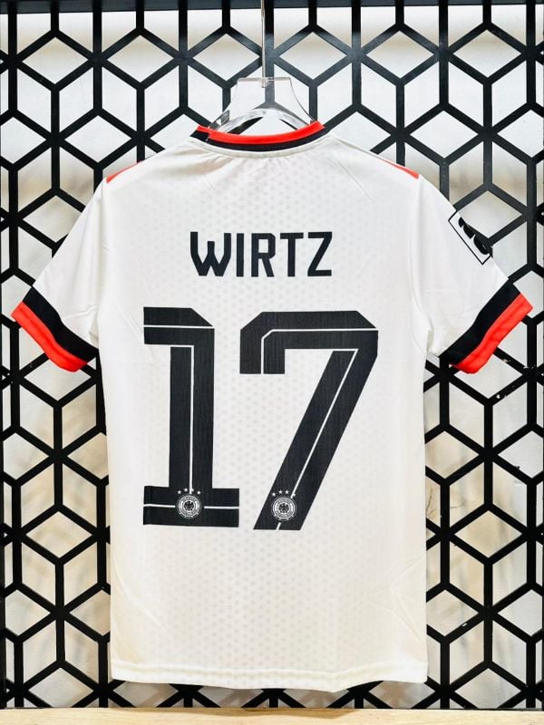 WORLD CUP HALFSLEEV
GERMANY HOME EMBROIDERY 2026
PLAYER-WIRTZ17✨