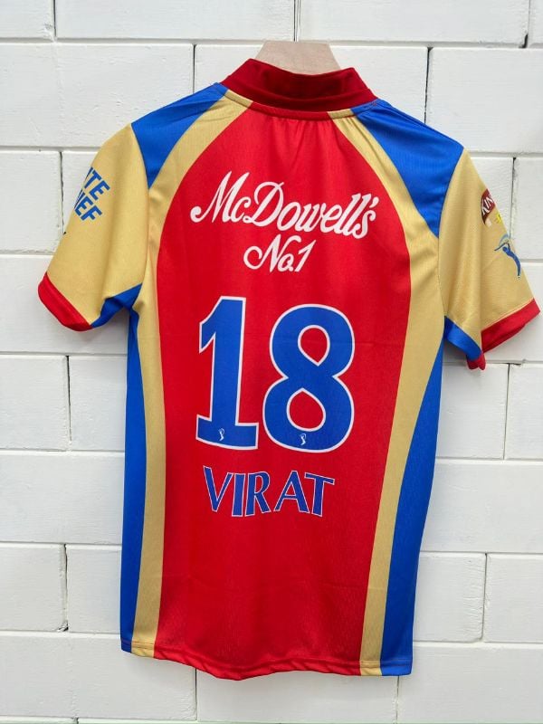 MASTER COPY KITS
RCB 2012 IPL HOME KIT*
OG NECK &  EMBROIDERY
PREMIUM QUALITY
PLAYER: VIRAT