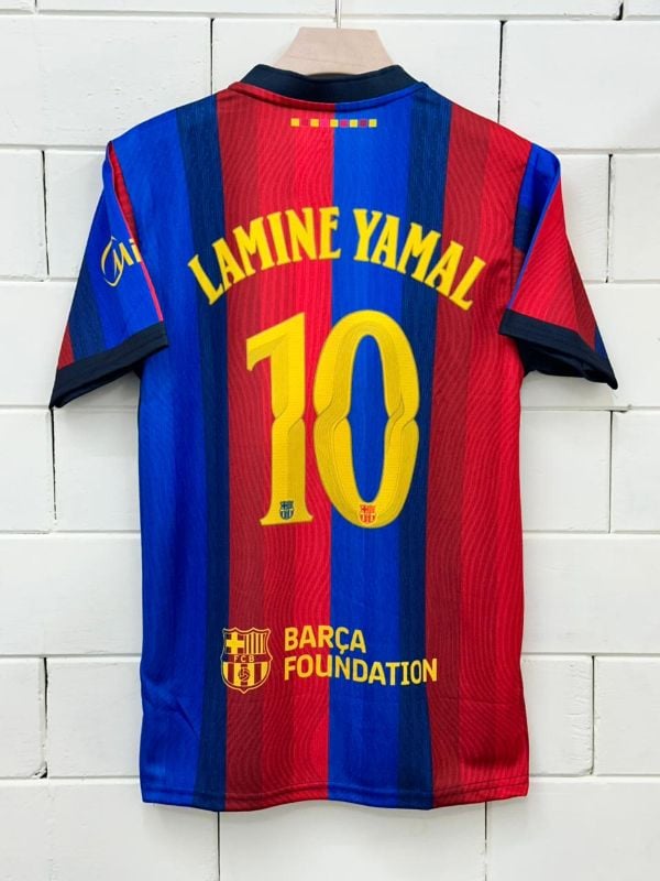 HALF SLEEVE EMBROIDERY FCB 26-27 KIT💥 PLAYER-YAMAL 🔟 ✨