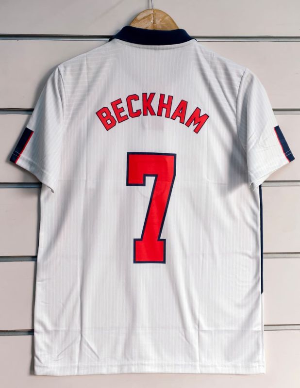 MASTER COPY ENGLAND  RETRO KIT⚡  BECKHAM 7️⃣💫