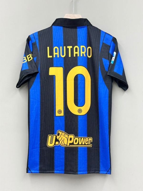 HALF SLEEVE COLLAR EMBROIDERY MASTER COPY INTER MILAN HOME 2026-27 KIT🌟 LAUTARO 🔟⚡