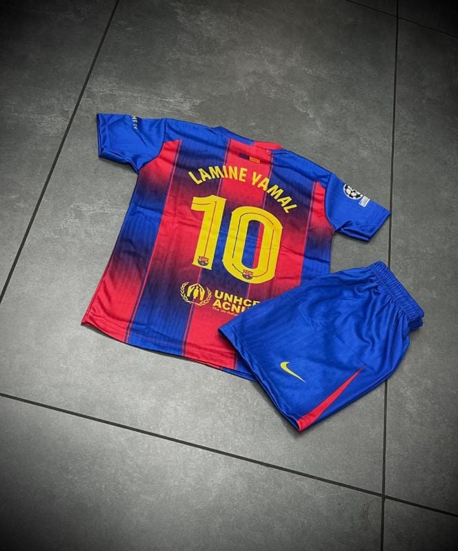 KIDS SET 
FCB HOME KIT
L-YAMAL🔟✨