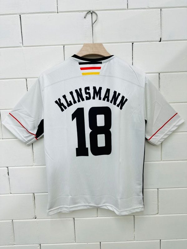 Germany White Football Jersey – Klinsmann 18