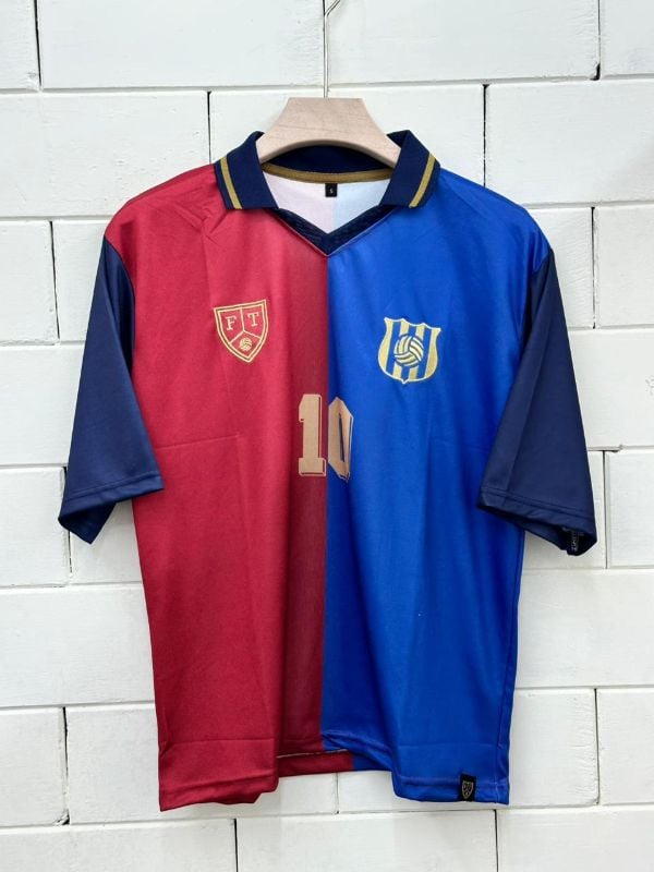 FIVE SLEEVE COLLAR EMBROIDERY MASTER COPY BARCA CLASSIC L' ESCUT SPECIAL KIT🌟  🔟 ✨