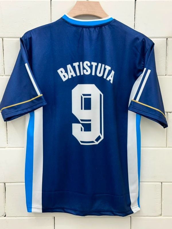 ROUND NECK SUBLIMATION FIVESLEEV
ARGENTINA RETRO  KIT
BATISTUTA9️⃣✨