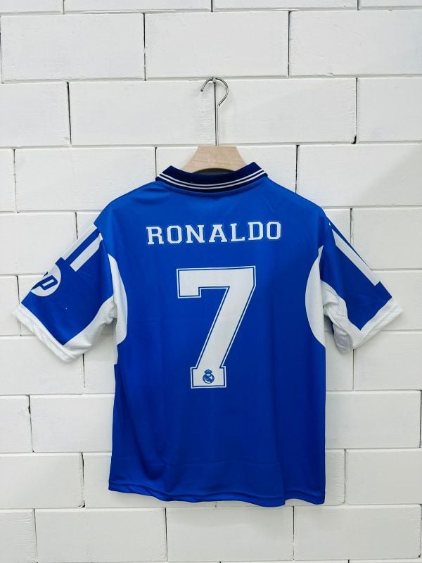 Real Madrid Blue Football Jersey – Ronaldo 7️⃣