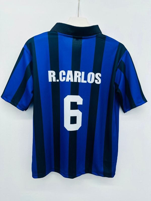 Inter Milan Home Football Jersey – R. Carlos 6️⃣