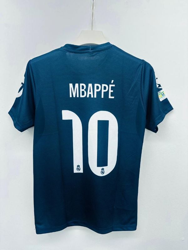 Real Madrid Away Football Jersey – Mbappé 1️⃣0️⃣