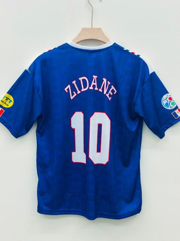 France Home Football Jersey – Zidane 1️⃣0️⃣