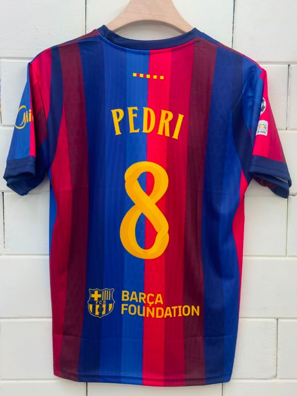 Halfsleev  category
BARCA HOME 2026-27 KIT
PLAYER- PEDRI8️⃣