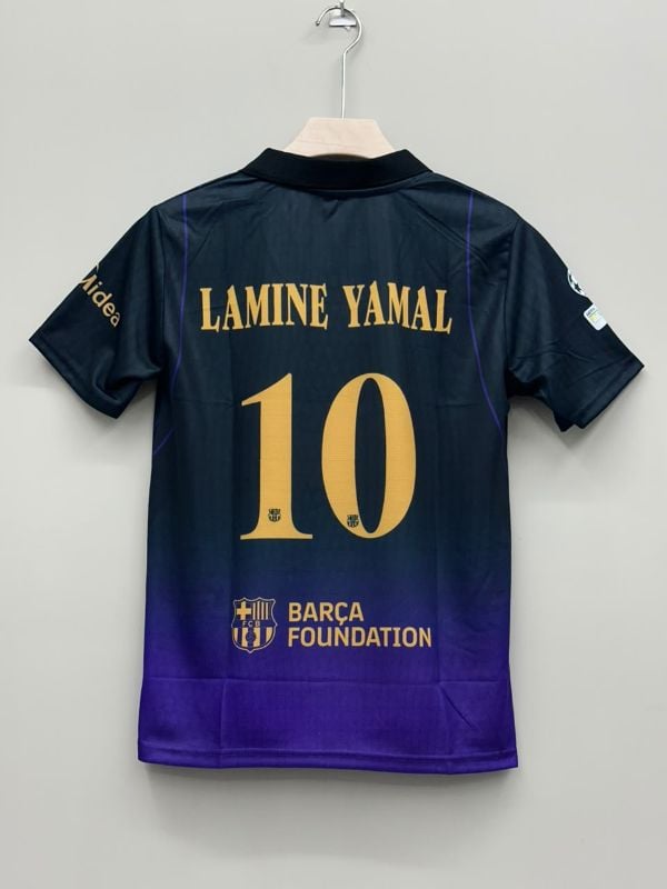 COLLAR EMBROIDERY 
FCB AWAY 2026-27 KIT🌟 LAMINE YAMAL 🔟⚡