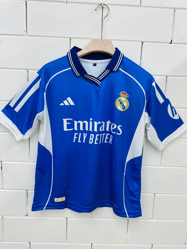 Real Madrid Blue Football Jersey – Ronaldo 7️⃣
