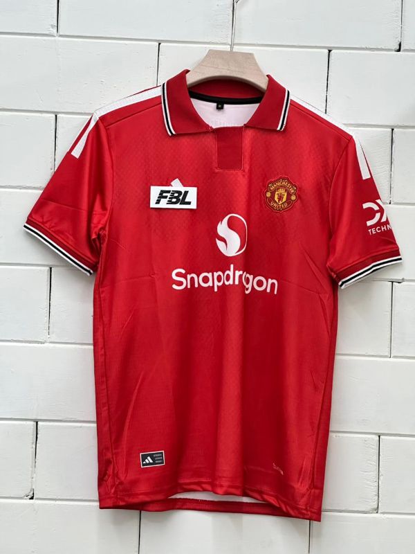 MASTER COPY UNITED HOME  KIT EMBROIDERY 26-27🌟PLAYER- MARTINEZ 6️⃣ ✨