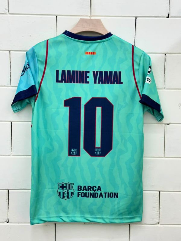 BARCA THIRD KIT  EMBROIDERY 2026-27 🌟
PLAYER-  YAMAL🔟 ✨