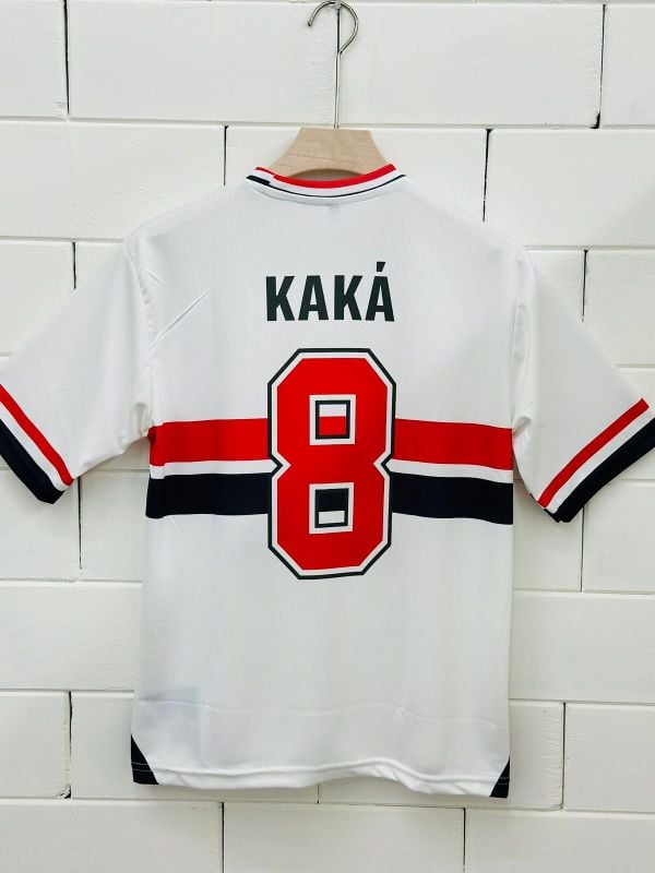 São Paulo FC White Football Jersey – Kaká 8