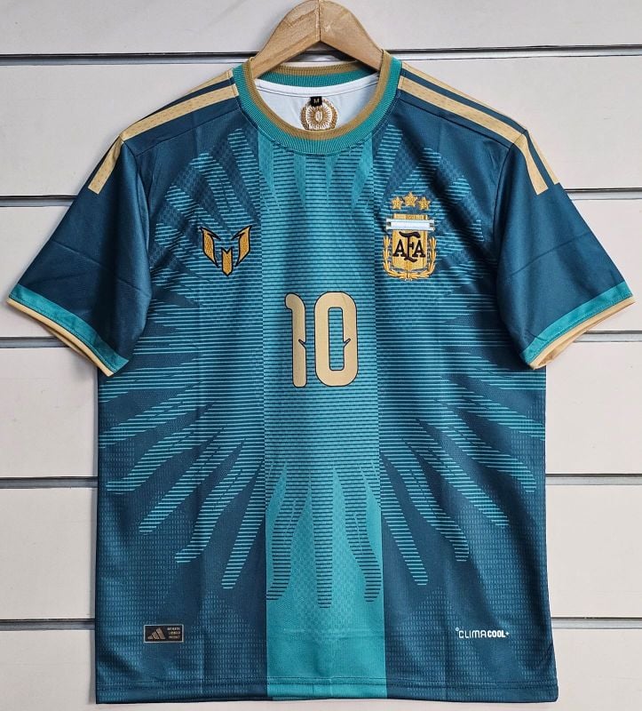 MASTER COPY ARGENTINA MESSI FAREWELL GREEN KIT🌟