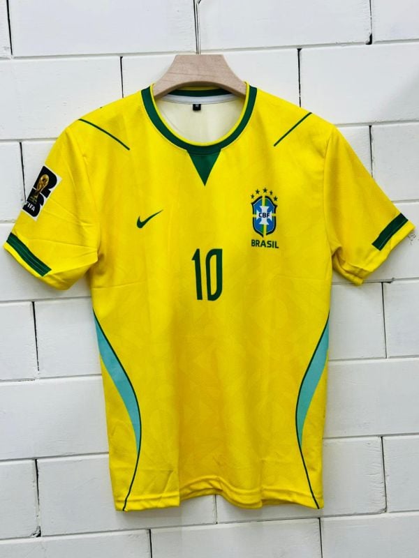 WORLD CUP HALFSLEEV
BRAZIL HOME 2026
PLAYER-NEYMAR🔟✨