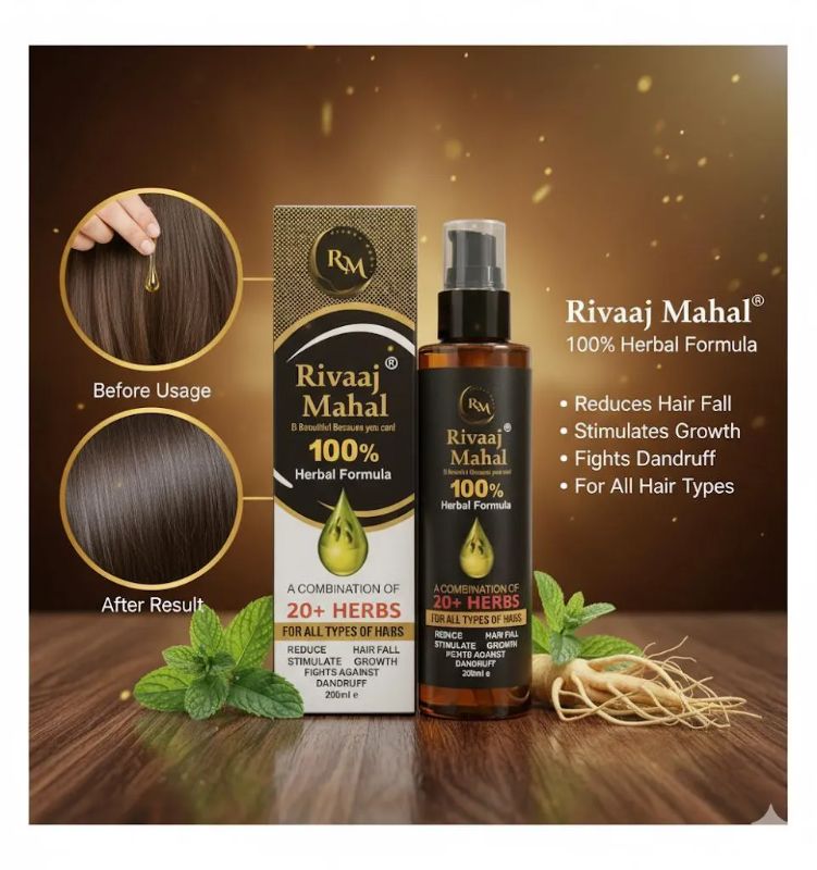 Rivaaj Mahal Herbal Hair Elixer
