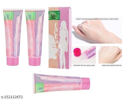 Skin Brighteing And Cleansing Scrub gel