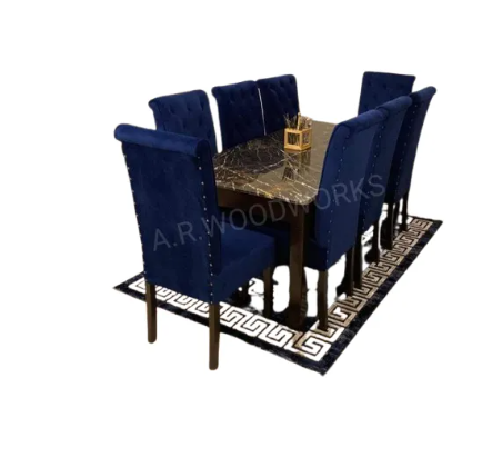 HAFIZ FERNITURE  blue chair set