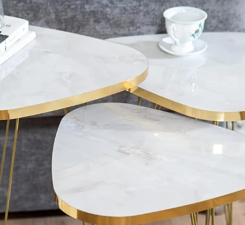 HAFIZ FERNITURE white   table set