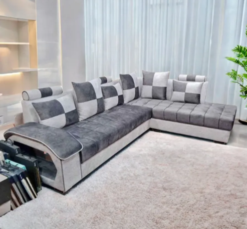 HAFIZ FERNITURE gray sofa set