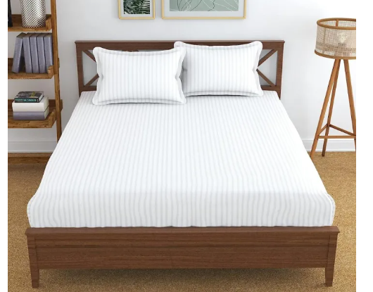 HAFIZ FERNITURE  white bed  set