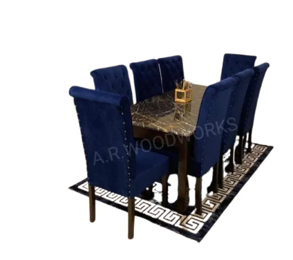 HAFIZ FERNITURE  blue chair set