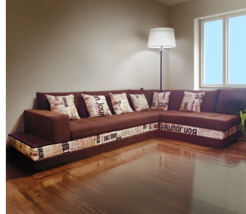 HAFIZ FERNITURE  brown sofa set