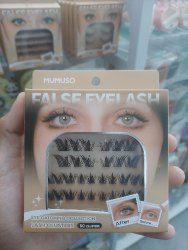 Seri Eye-Catching - Set Kombinasi Bulu Mata Palsu Klaster Tunggal Gaya Fox