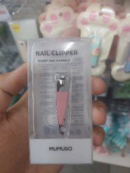 Gunting Kuku Anti Selip-Pink/S