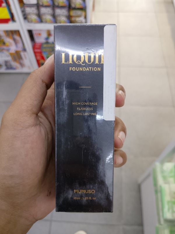 Alas Bedak Cair Tahan Lama (Warna Alami)